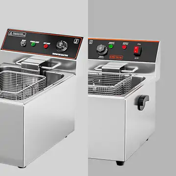 Customized functional structure solutions for commercial fryer equipment