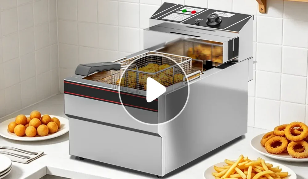 EF010-A Commercial Long Tank Electric Fryer for Restaurants and Food Trucks Manufacturer