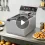 Commercial Single Tank Electric Fryers EF017-A EF017-E EF017-F by Shangbang Manufacturer